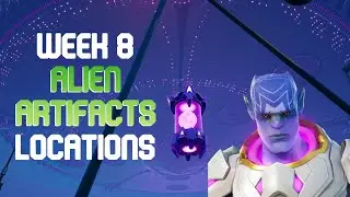 All Week 8 Alien Artifacts Locations! All 5 Alien Artifacts locations! (Artifacts 36-40)
