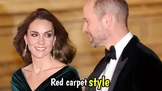 Regal Harmony: Kate and William's Signature Red Carpet Style Coordination