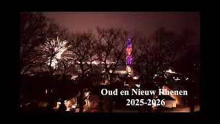 Vuurwerk Rhenen 2026 - Dronebeelden Oud & Nieuw rondom de Cuneratoren