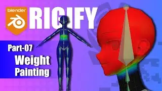 Blender — Риггинг персонажей с помощью Rigify, часть 7 | Weight Painting