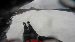 Mt St Helens Climb 2014 SLED DOWN A VOLCANO!