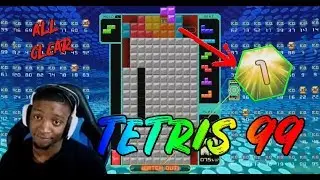 TETRIS 99 BEST EPIC FUNNY MOMENTS AND BEST SAVES | TETRIS 99 | #01