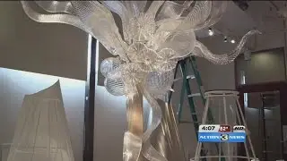Details for sanctuary featuring glass artist at Buffett Cancer Center unveiled