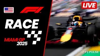 RACE 🔴 F1 LIVE - Miami GP 2025 - Commentary + Live Timing