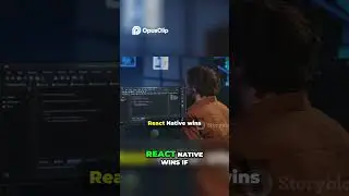 #ReactNative #Flutter #ReactNativeVsFlutter #CrossPlatform #TechShorts #YouTubeShorts #shortvideos