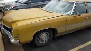 Daily driver 1972 Chevy Impala seen at car dealer auction quick look #shorts