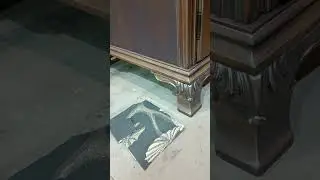 необычная реставрация серванта