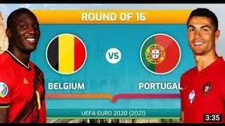 BELGIUM vs PORTUGAL - PREDICTED LINEUP UEFA EURO 2021 ROUND OF 16 | JunGSa Football