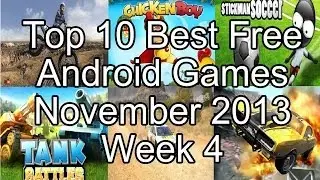 Top 10 Best Free Android Games November 2013