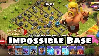 Impossible Base : Clash of Clans | MadZok Gaming | How to defeat Champion Challenge|