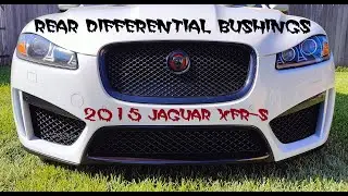 2015 Jaguar XFR-S Rear differential bushings after 120K miles.