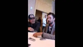 Noah Wyle & Will Patton Falling Skies Interviews Comic Con 2012