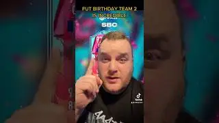 FUT BIRTHDAY TEAM 2 IS INCREDIBLE #shorts #fifa23 #futbirthday