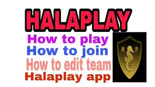 How to play HALAPLAY..  How to edit team after toss..  How to download halaplay app