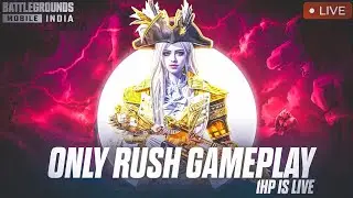 ONLY RUSH GAMEPLAY 🔥|| BGMI LIVE 🔴 || #bgmi #onlyrush #1hpislive