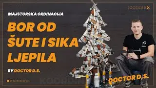 Ovo BOŽIĆNO DRVCE nije ni drvce nit je kupljeno. Napravljeno je u radionici!