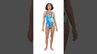 Sporti Mirror Reflection Thin Strap One Piece Swimsuit (22-44) | SwimOutlet.com