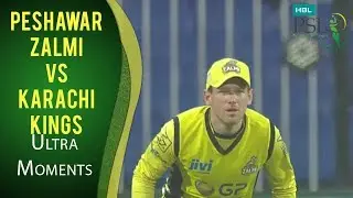 PSL 2017 Match 13: Peshawar Zalmi vs Karachi Kings - Ultra Motion Moments