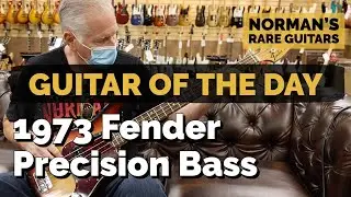 Guitar of the Day: 1973 Fender Precision Bass Sunburst | Norm at Norman's Rare Guitars