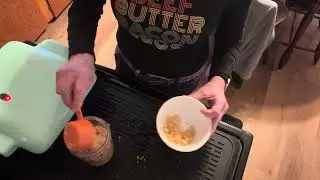 Two ingredient chaffles without cheese