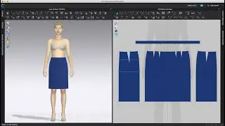 CLO3D Conception avec une simulation de vêtements 3D
