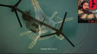 AC7- Murdering Harling in the Darkstar as Fast as Possible. Allegedly.