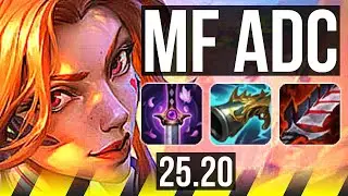 MISS FORTUNE & Soraka vs CAITLYN & Elise (ADC) | 15/0/4, Legendary | EUW Diamond | 25.20