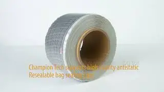 Bag sealing tape Antistatic VS normal one !