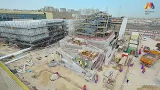 WIP | September Timelapse of the Monaco Pavilion