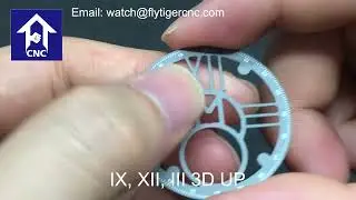 Custom hollow watch dial service from china, custom watch face