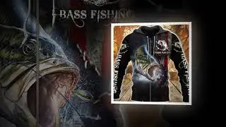 Bass fishing 3D hoodie