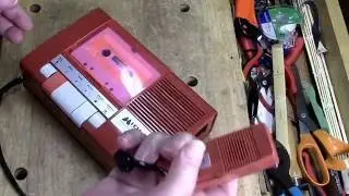 WORST Tape Recorder EVER!  - Midland 12-100 Vintage Cassette Recorder
