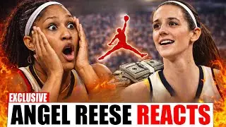 Angel Reese Reacts as Caitlin Clark Lands Massive Jordan Contract