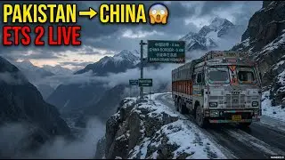 👉 ETS 2 LIVE 😱 | Pakistan Se China Tak | Sabse Khatarnak Mountain Route | Gamer2.0