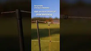 Litzclip-Reparaturset von AKO Weidezaun | Weidenetz reparieren