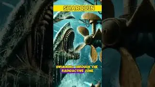 Sharquin: The Radioactive Hybrid is the Deep | Dramatic Ocean Story #usa #uk #shorts #hybrids