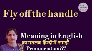fly off the handle meaning l meaning of fly off the handle l