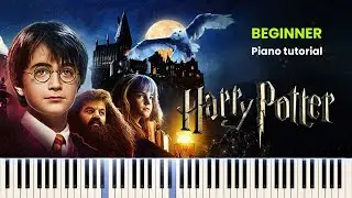 Hedwig's Theme (Harry Potter) - easy piano tutorial