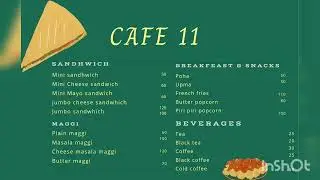 snooze @ cafe 11