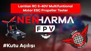 Lantian RC 6-40V Multifuntional Motor ESC Propeller Tester - Kutu A&ccedil;ılışı