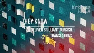 Turkish Translation | Turkish Translation Services | Turklingua Turkish Translation Services Company