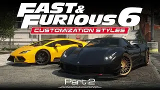 GTAO - Fast & Furious 6 Customization Styles | Part 2