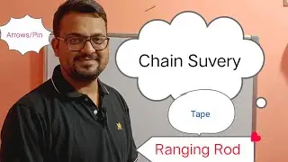 Chain Survey l Surveying ll UKPSC JE ll ⛓️ Survey 