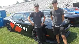 Behind the Scenes Of the Dodge Thrill Ride With Drivers Jeremy and Nick #thrillride