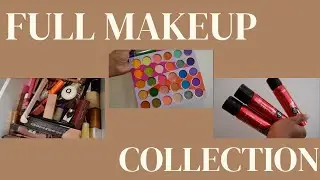 MY ENTIRE MAKEUP COLLECTION! NEW PRODUCTS + TIME TO PURGE! #makeupcollection #makeuplover