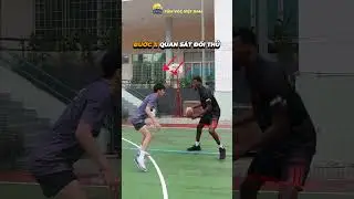 KỸ NĂNG DOUBLE CROSS !  #tamvocvietnam #tvvn #hocbongrotphcm #bongrotreem
