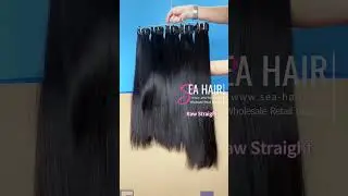 Bone Straight Raw Hair | Top Raw Virgin Hair | SEA Hair #rawhair #bonestraighthair #rawhairvendor