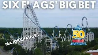 Как изменился парк развлечений Six Flags Great America после продажи его компанией Marriott в 198...