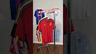 MY SPAIN SHIRT COLLECTION 🇪🇸 #summeronshorts