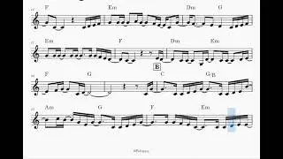Pesan Terakhir - Lyodra #sheetmusic #lyodra #pesanterakhirlyodra
